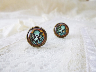 Illustration for article titled Bioshock Infinite Vigor Earrings
